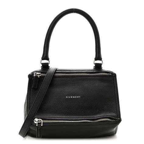 GIVENCHY Sugar Goatskin Small Pandora Black 